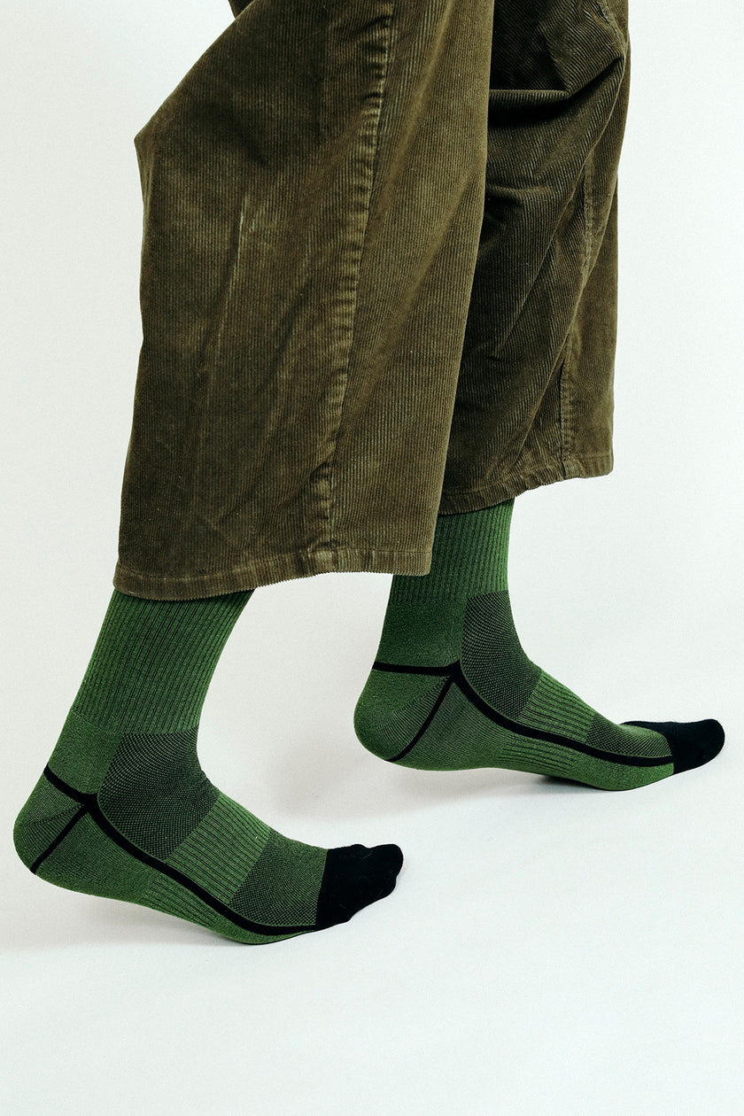 Tailored Union - James Men's Sock - Moss -