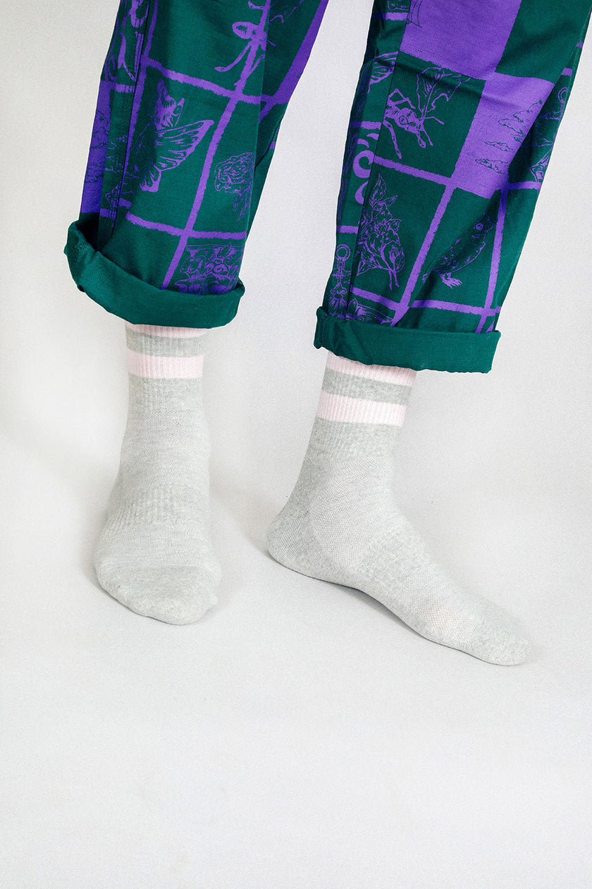 Tailored Union - Jouer - Heather Grey Men's Socks -