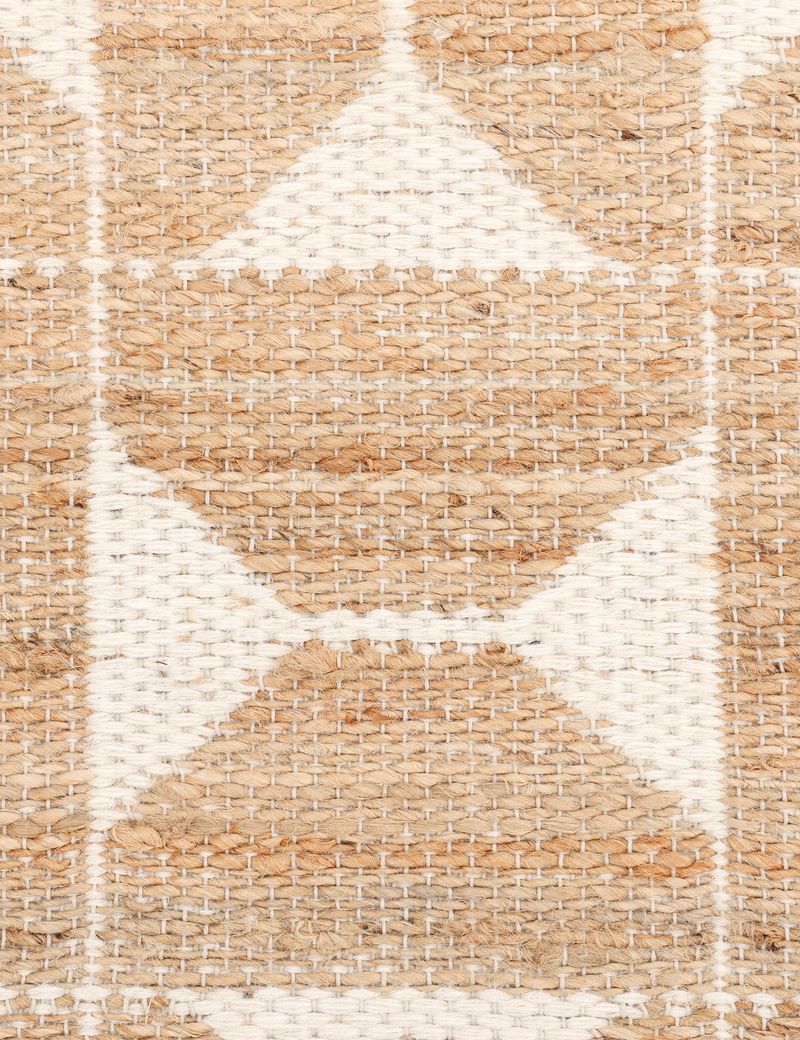 Solo Rugs - Elle Hand Woven Contemporary Transitional Jute Runner -