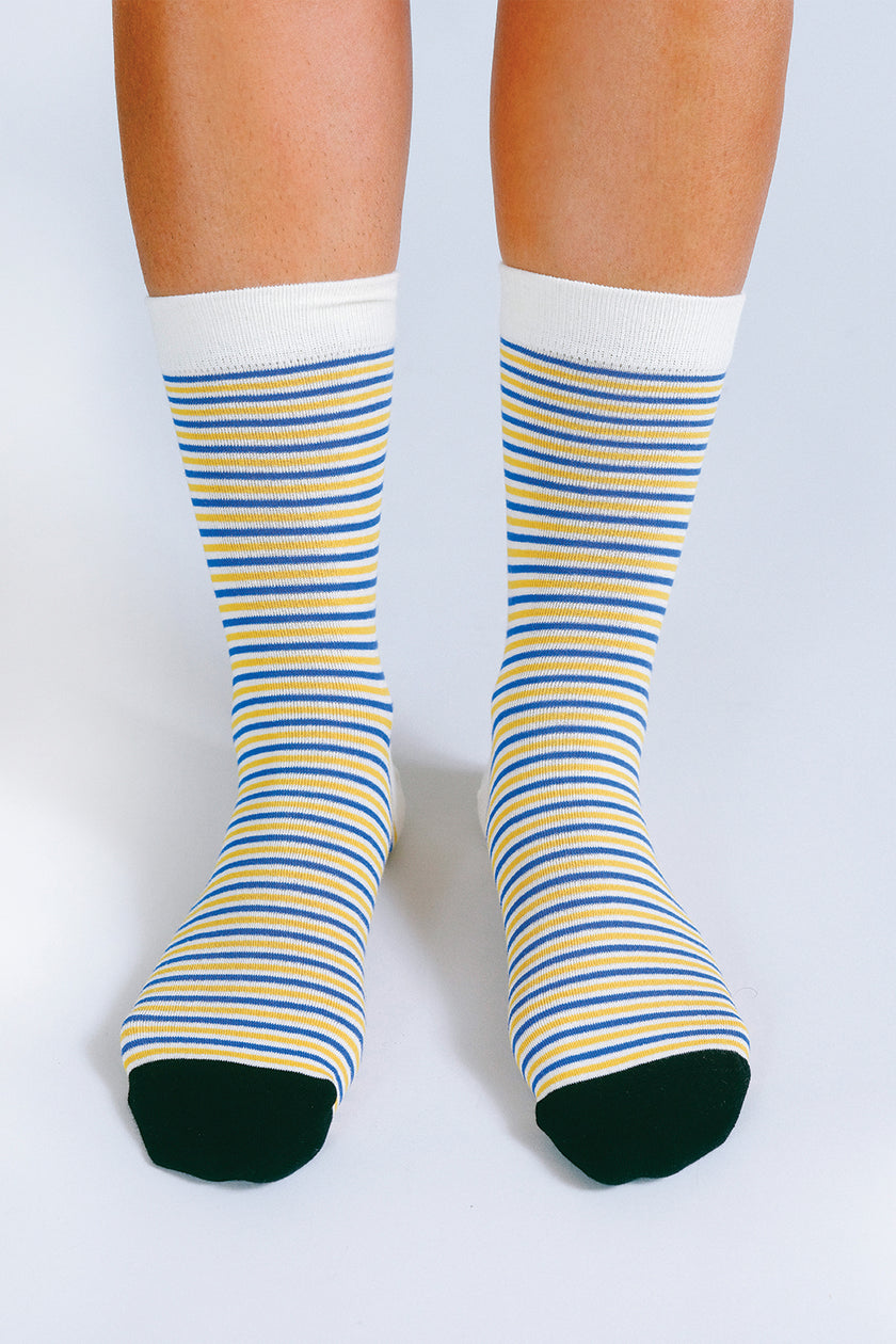 Tailored Union - Baba Socks - Stripe Multi -