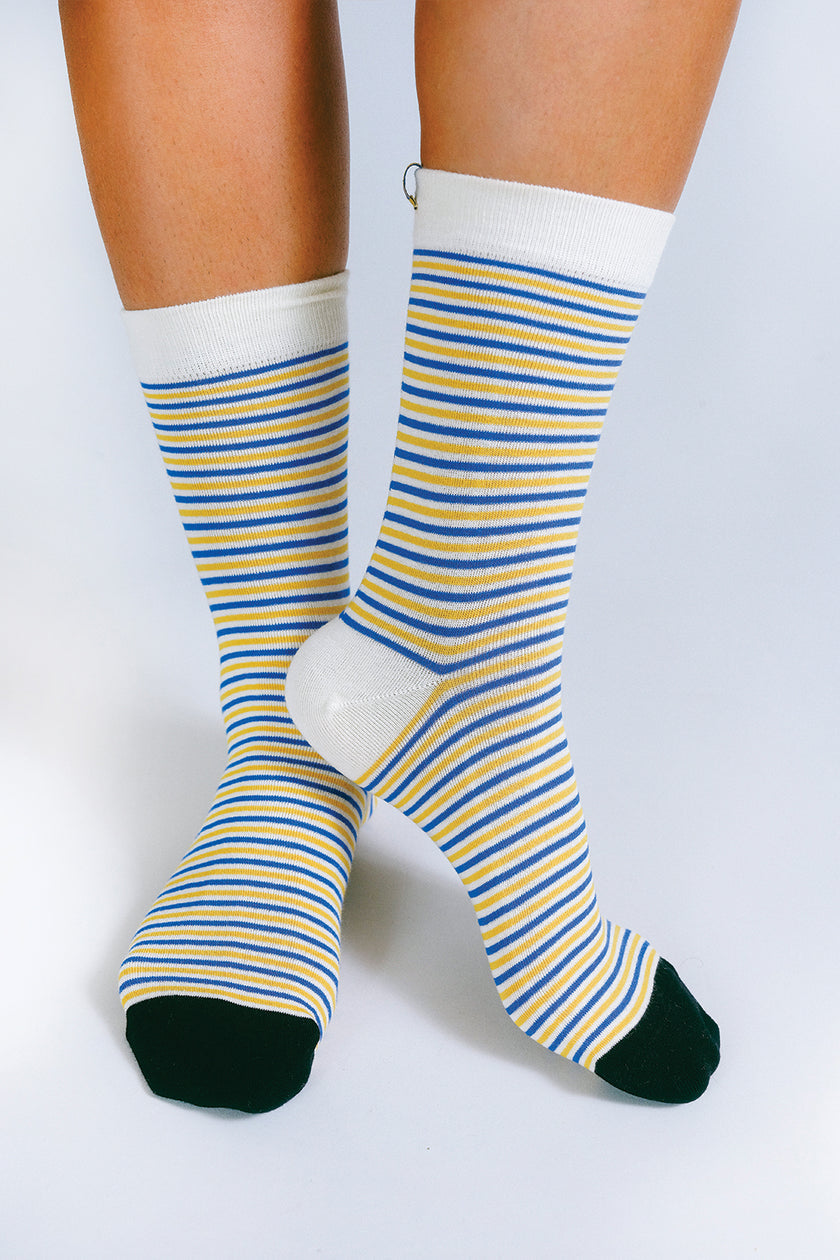 Tailored Union - Baba Socks - Stripe Multi -