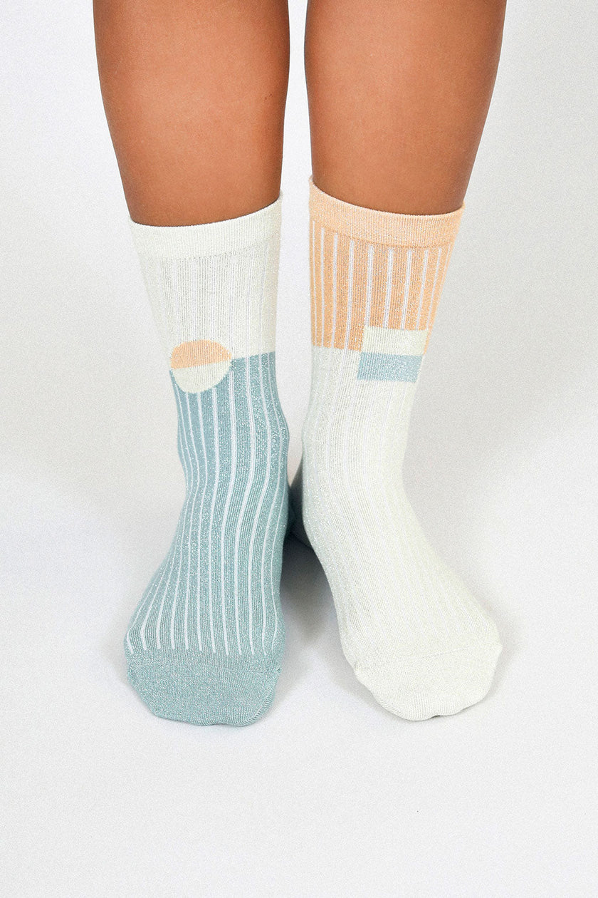 Tailored Union - Casey Socks - Seafoam -