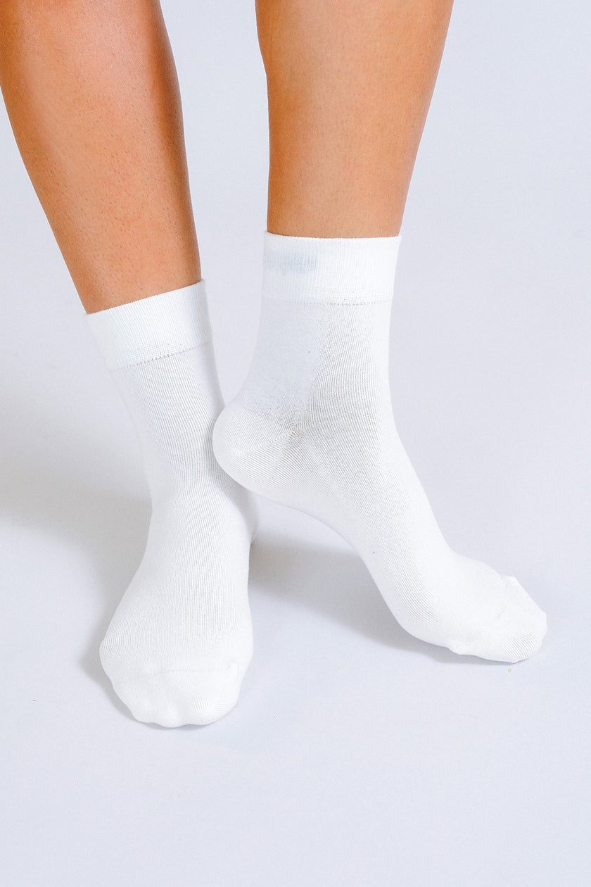Tailored Union - Centre Socks - White -