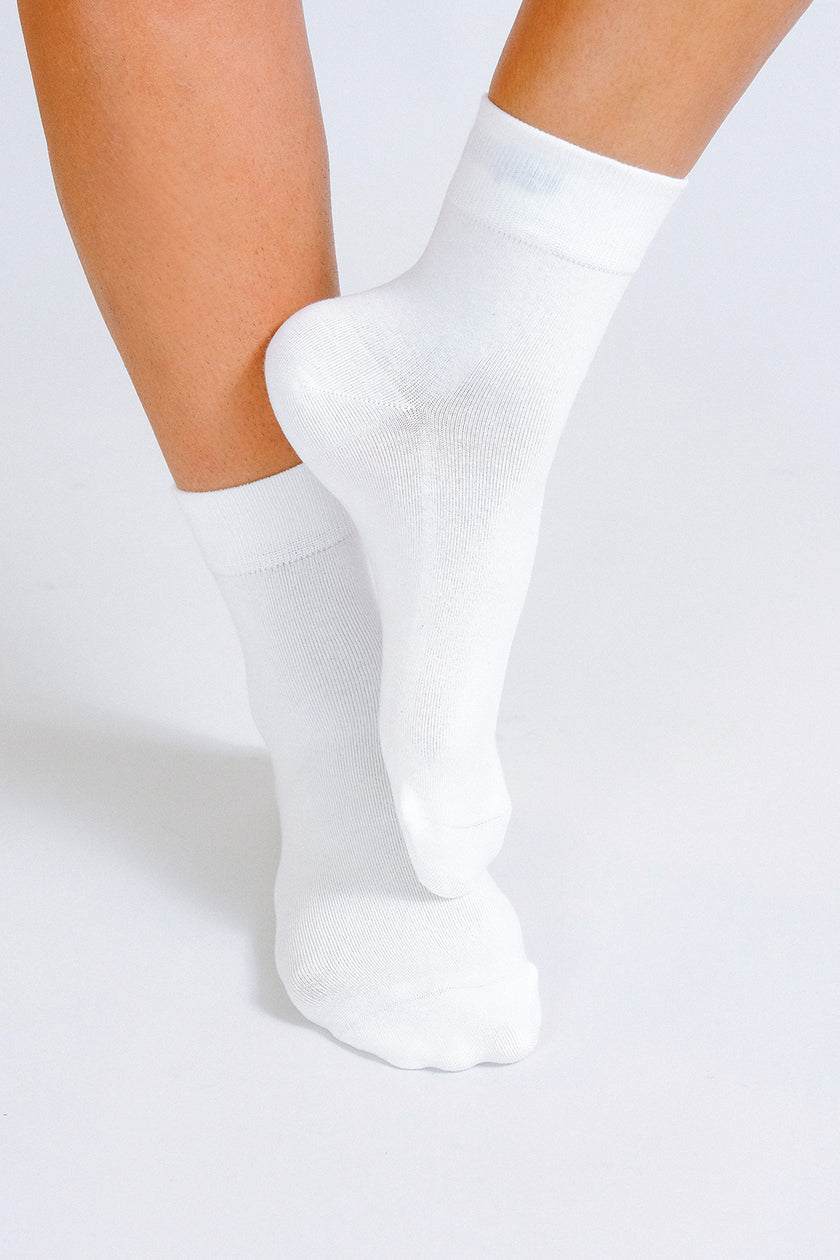 Tailored Union - Centre Socks - White -