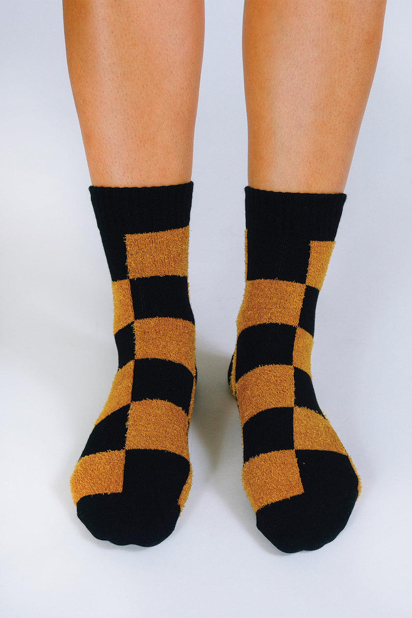Tailored Union - Cheq Ankle Sock -