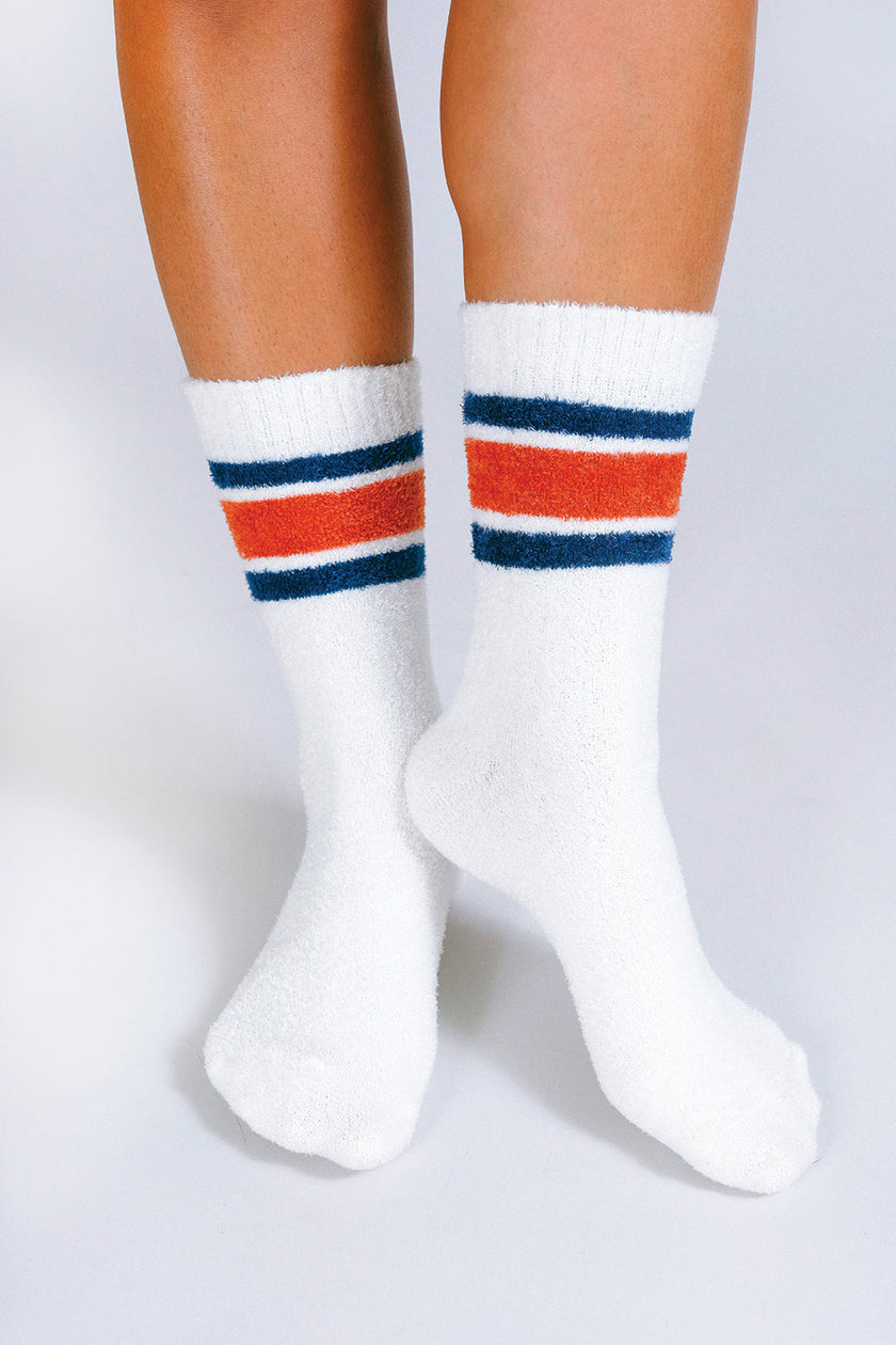 Tailored Union - Flour Plush Teddy Ankle Socks - White -