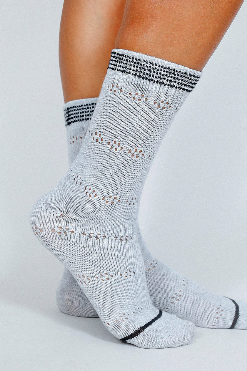 Nana Sock - Heather Grey