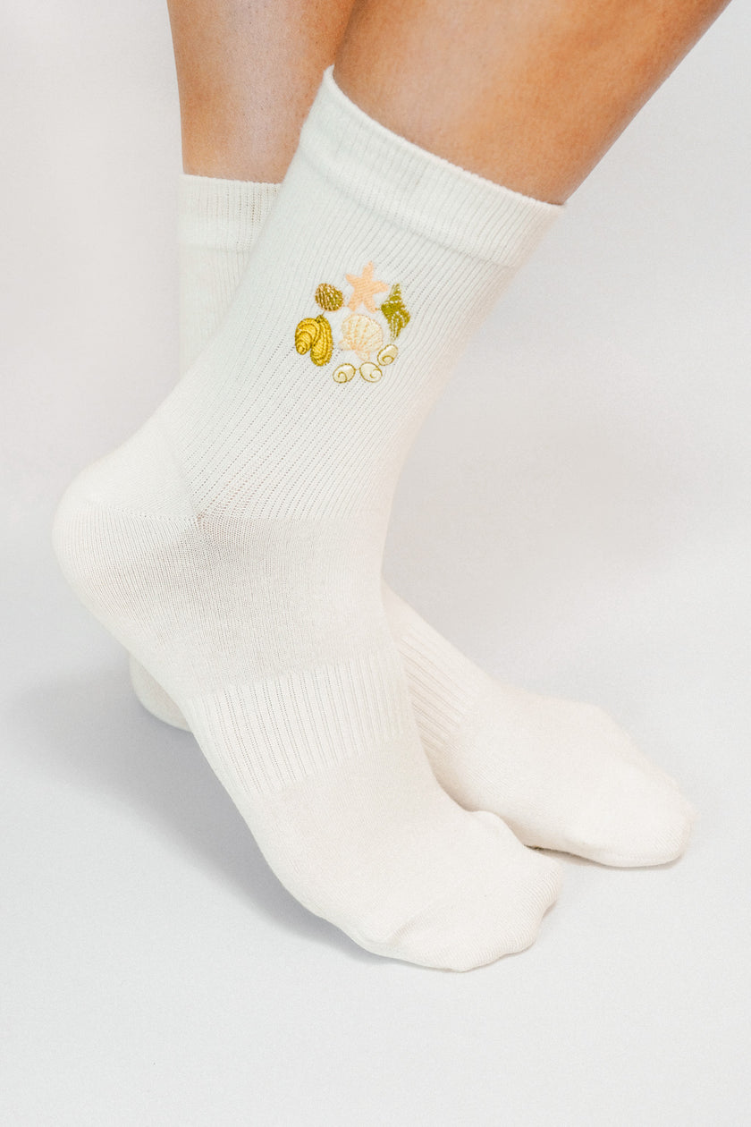 Tailored Union - Shell Knit Ankle Sock -