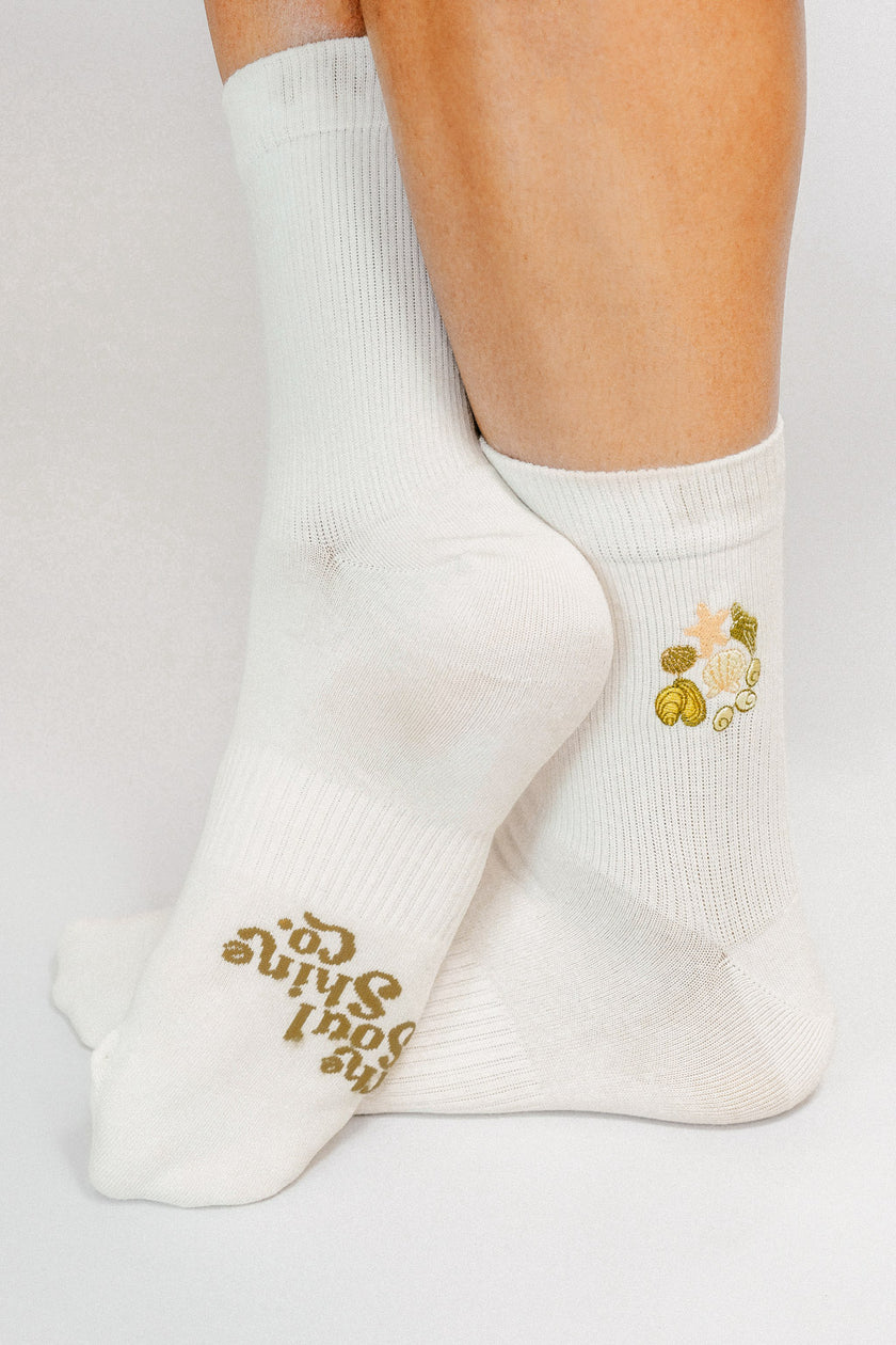 Tailored Union - Shell Knit Ankle Sock -