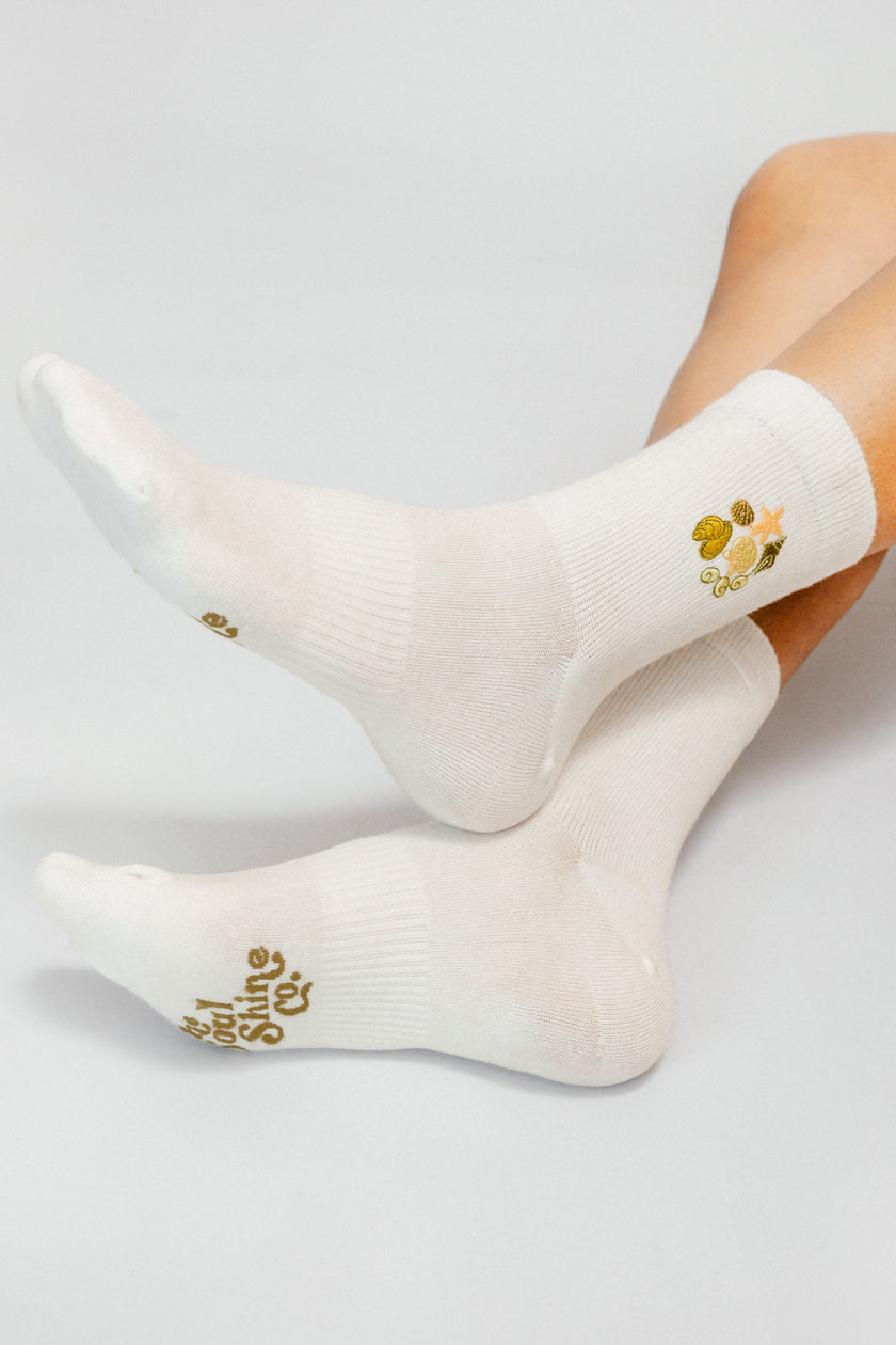 Tailored Union - Shell Knit Ankle Sock -