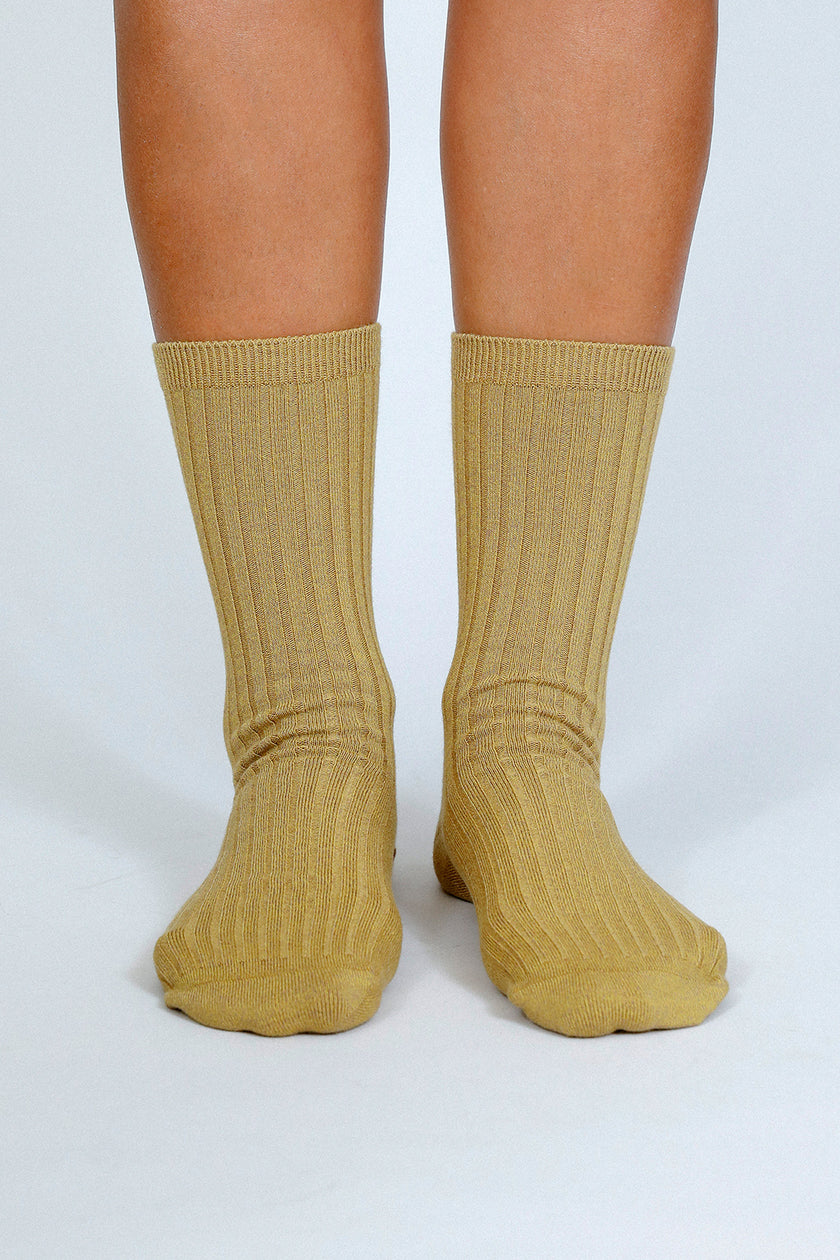Tailored Union - Luxe Sock - Heather/Honey -
