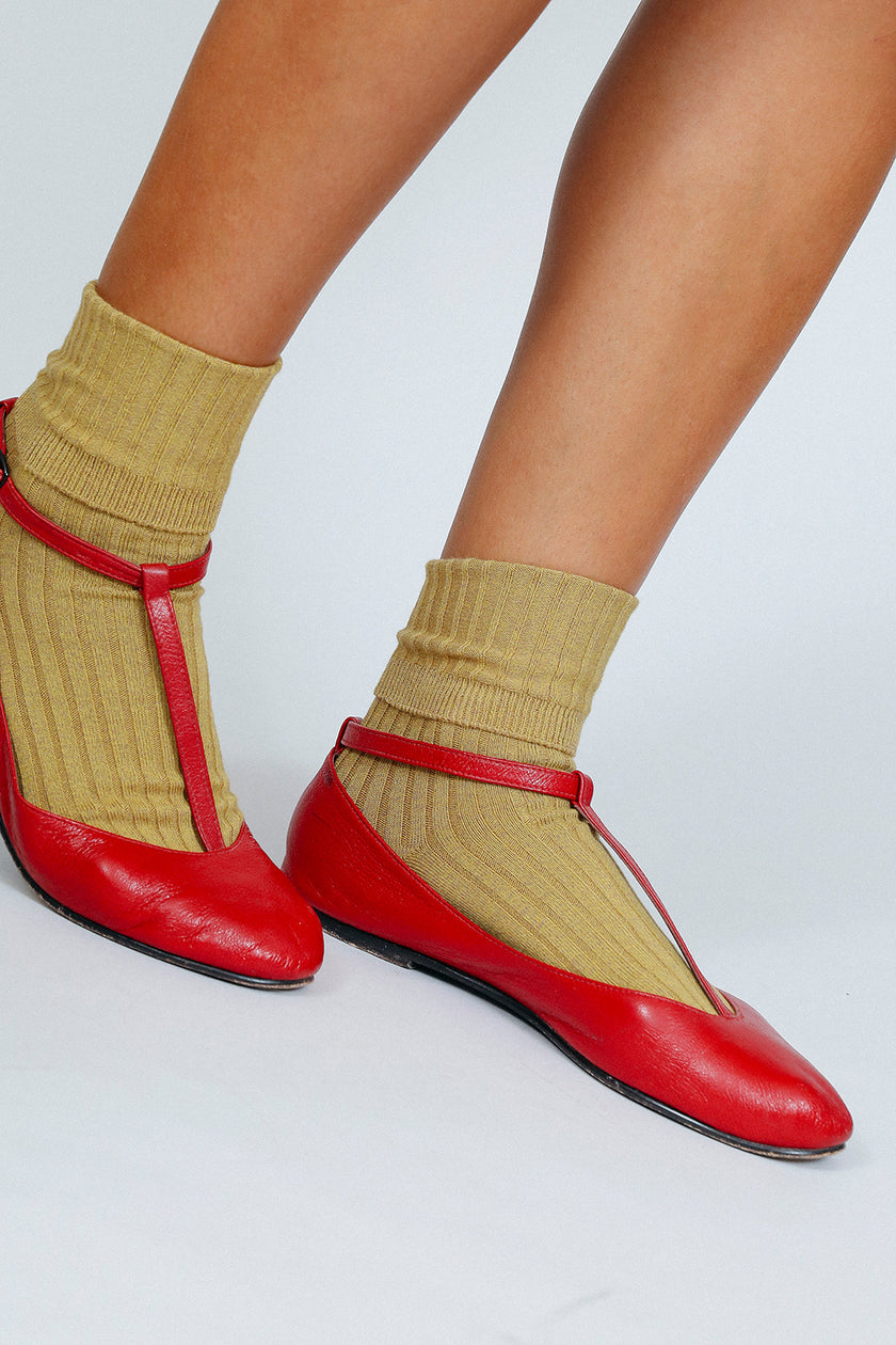 Tailored Union - Luxe Sock - Heather/Honey -