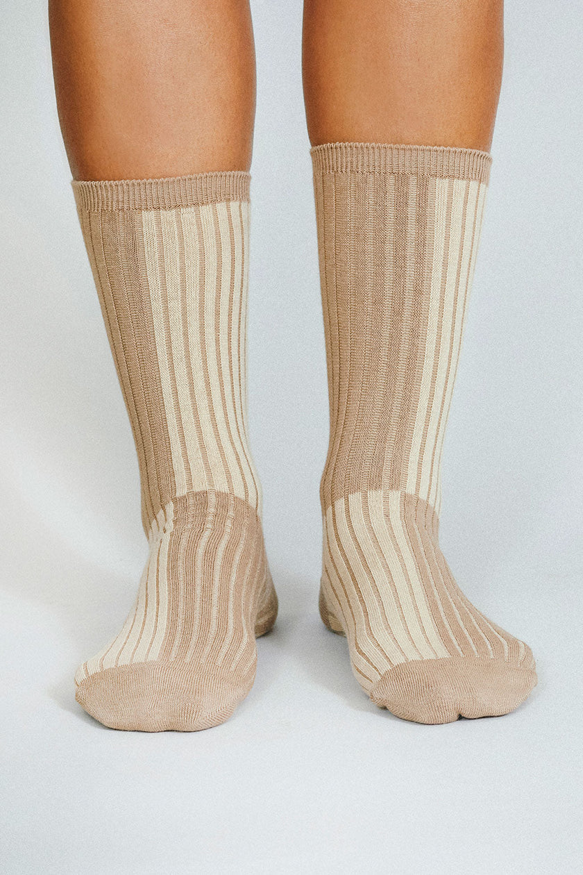 Tailored Union - Luxe Sock - Sand -