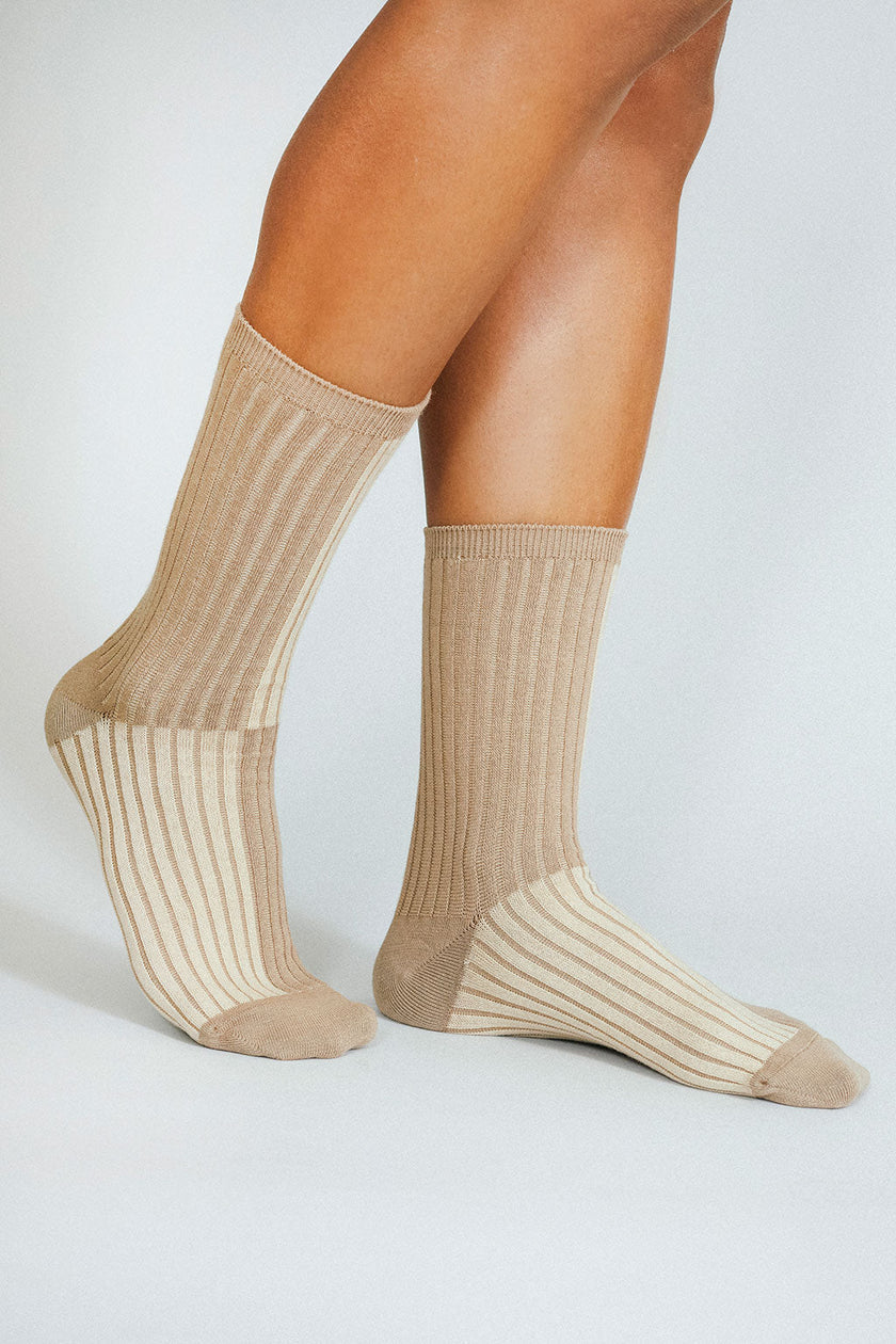 Tailored Union - Luxe Sock - Sand -
