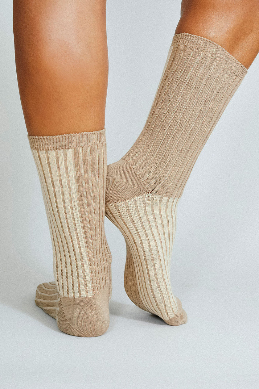 Tailored Union - Luxe Sock - Sand -