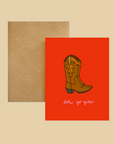 Nice Paper - Greeting Card - Let's Go Girls -