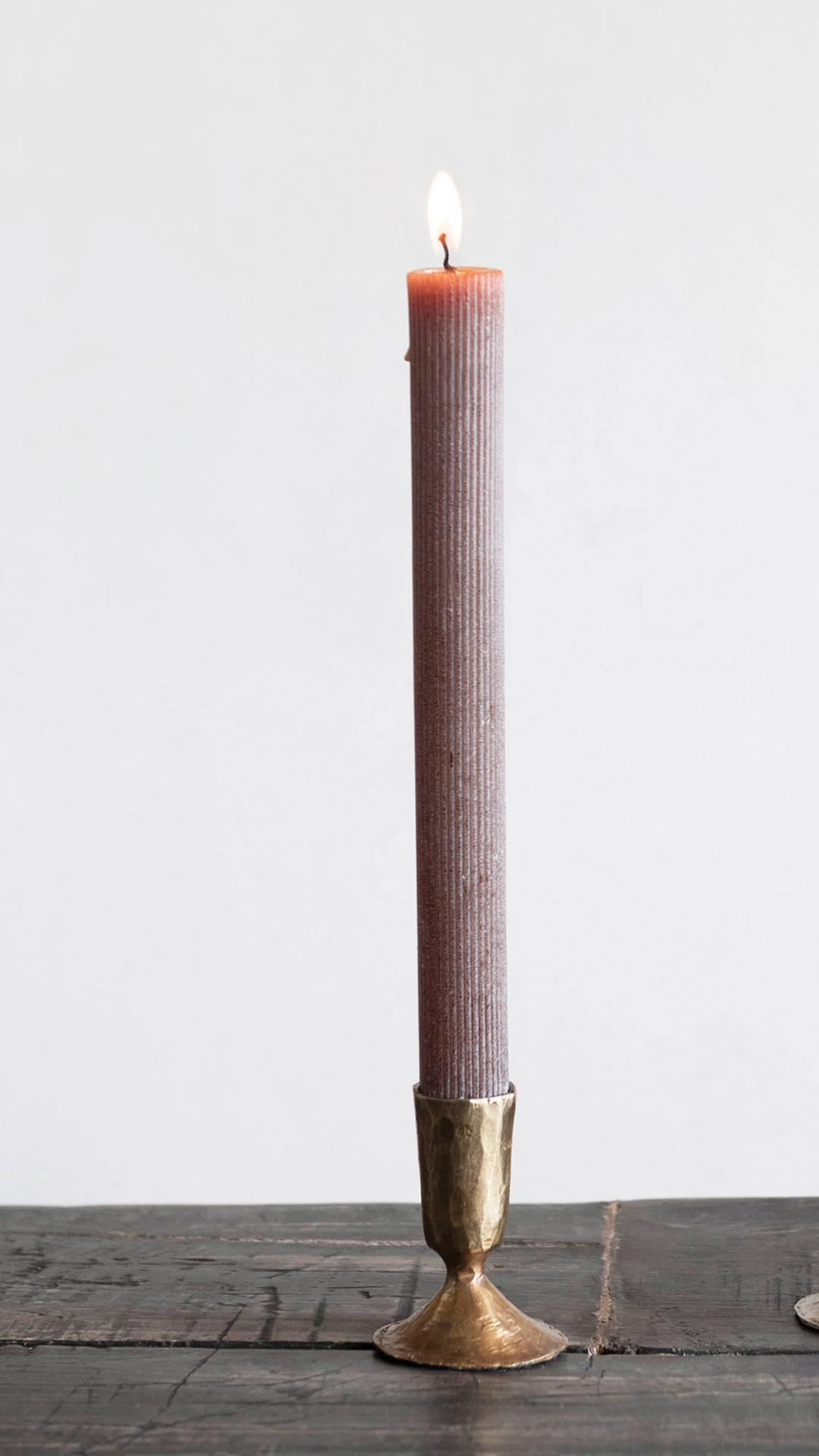 Creative Co. - Metal Taper Holder - Bronze -