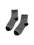 Picnic Gingham Socks - Black