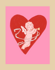 Nice Paper - Greeting Card - Cupid -