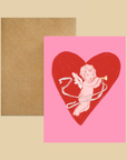 Nice Paper - Greeting Card - Cupid -