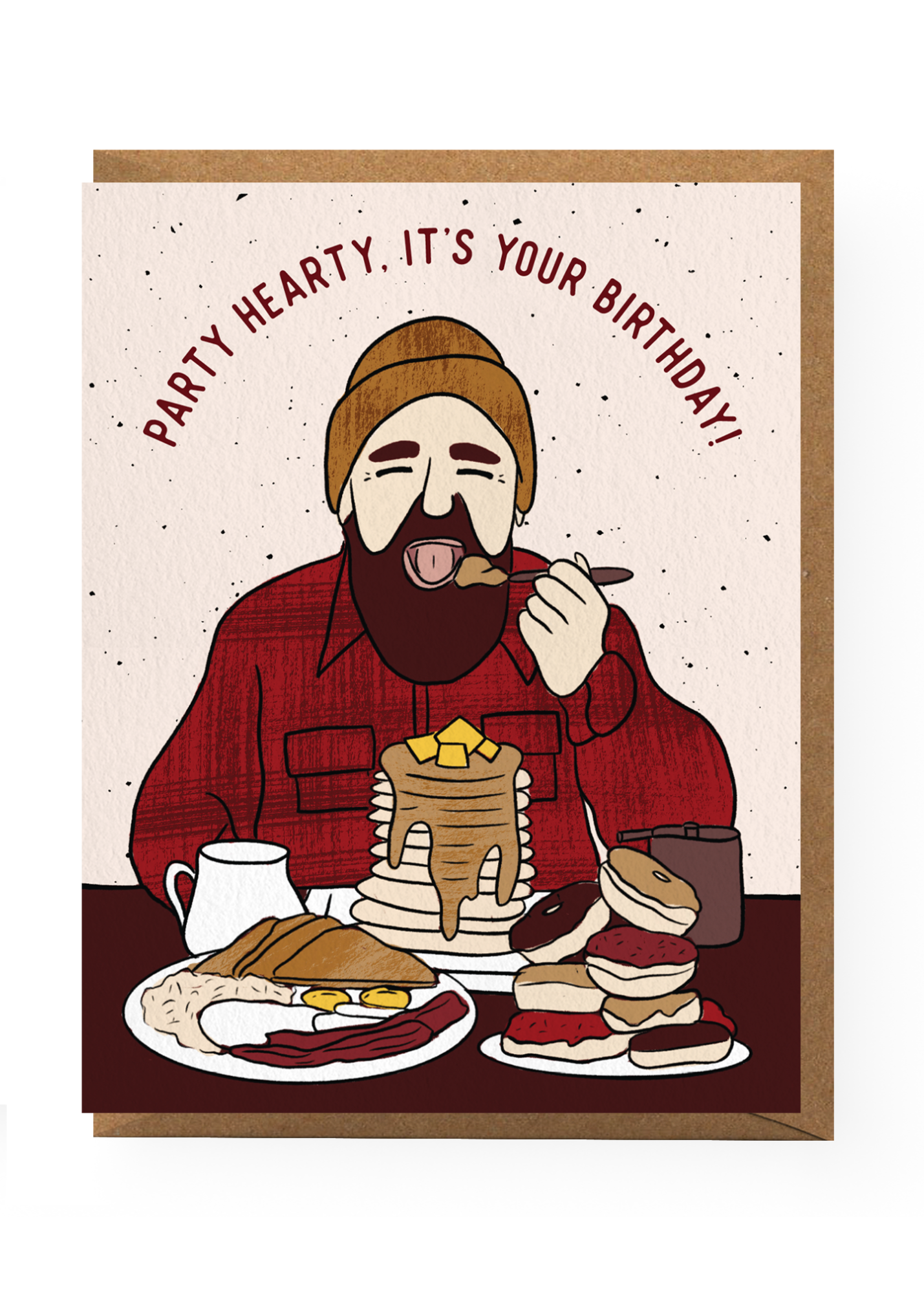 Boss Dotty Paper Co. - Lumberjack Birthday Card -