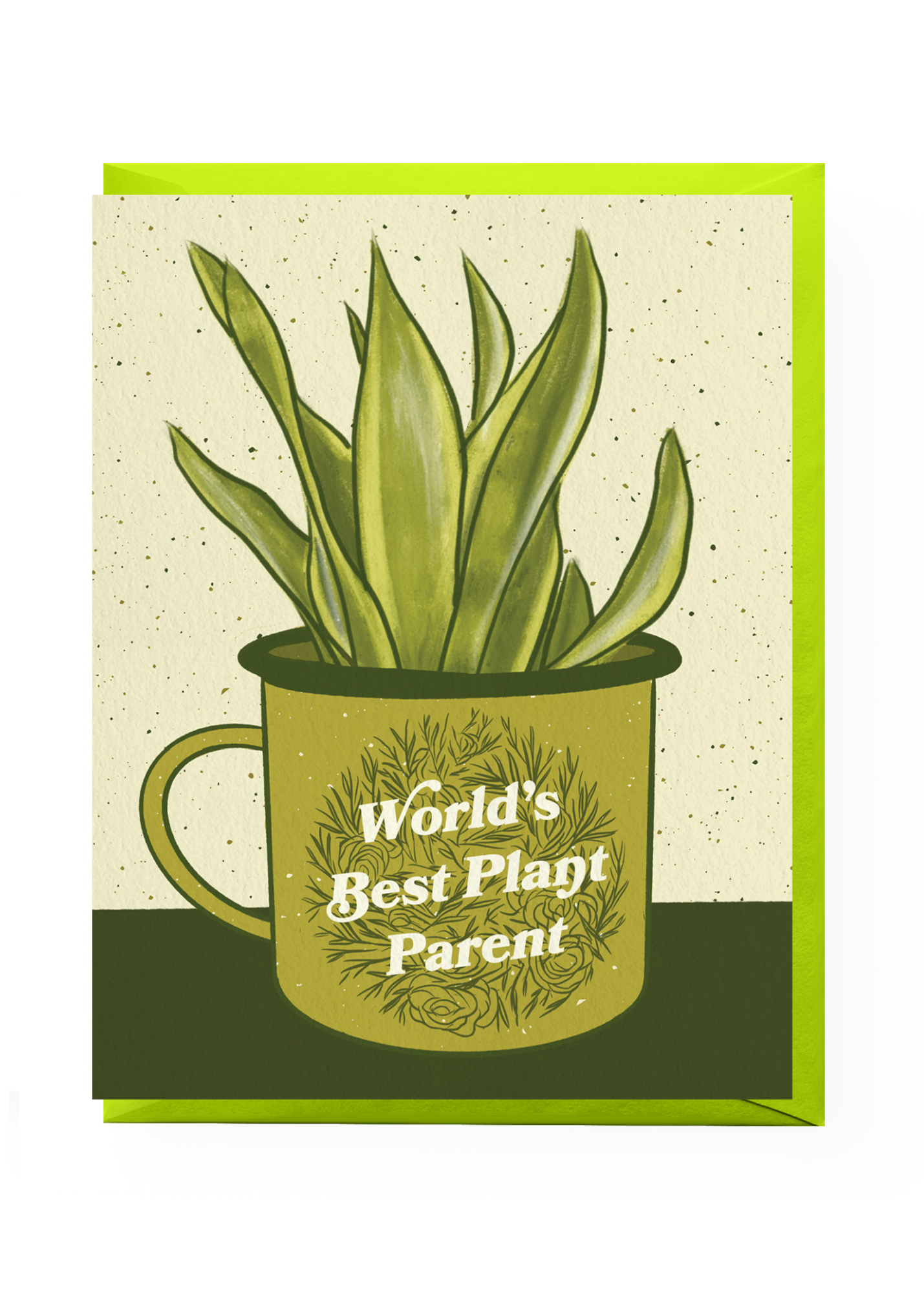 Boss Dotty Paper Co. - World's Best Plant Parent Card -