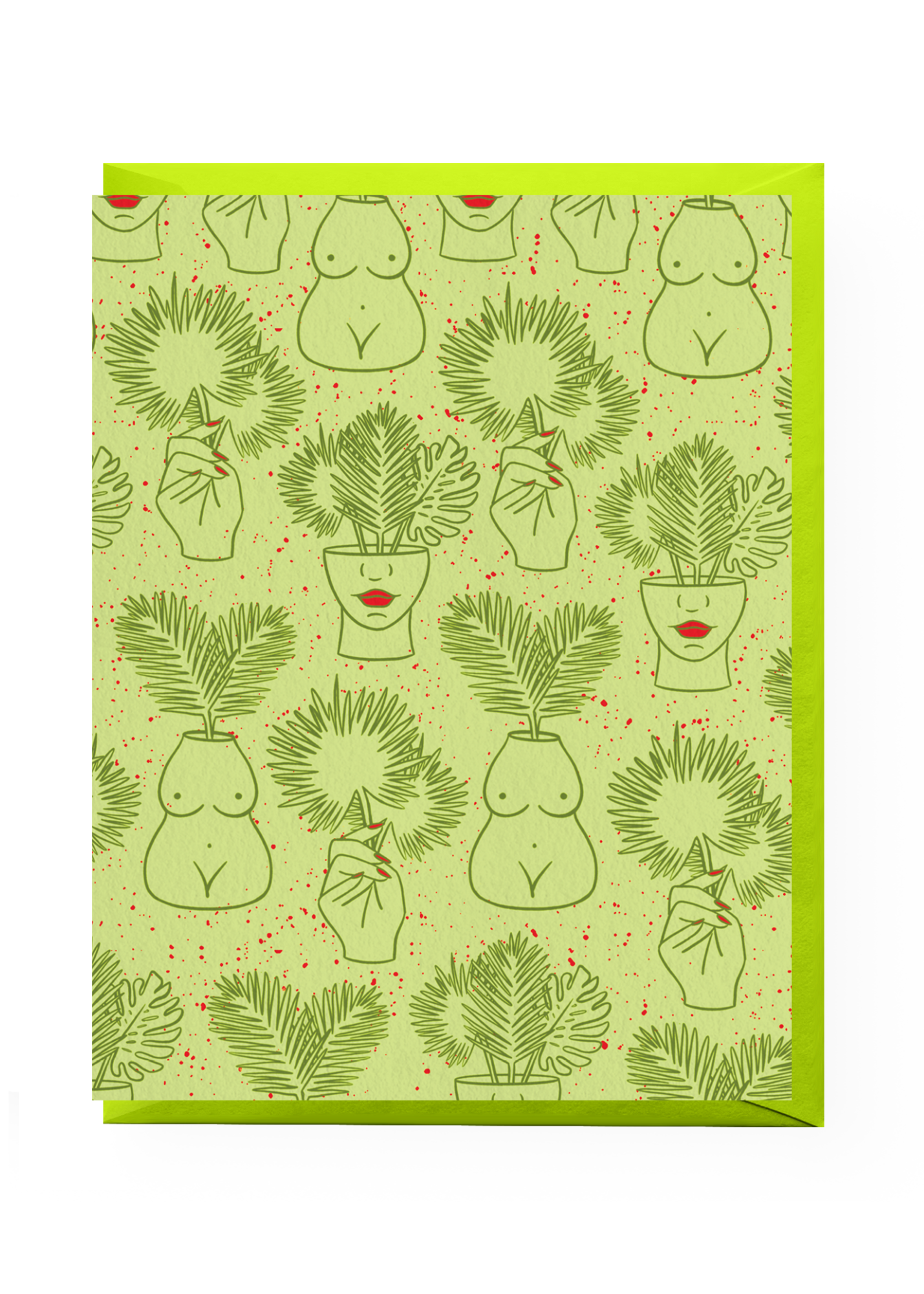 Boss Dotty Paper Co. - Botanical Bodies Greeting Card -