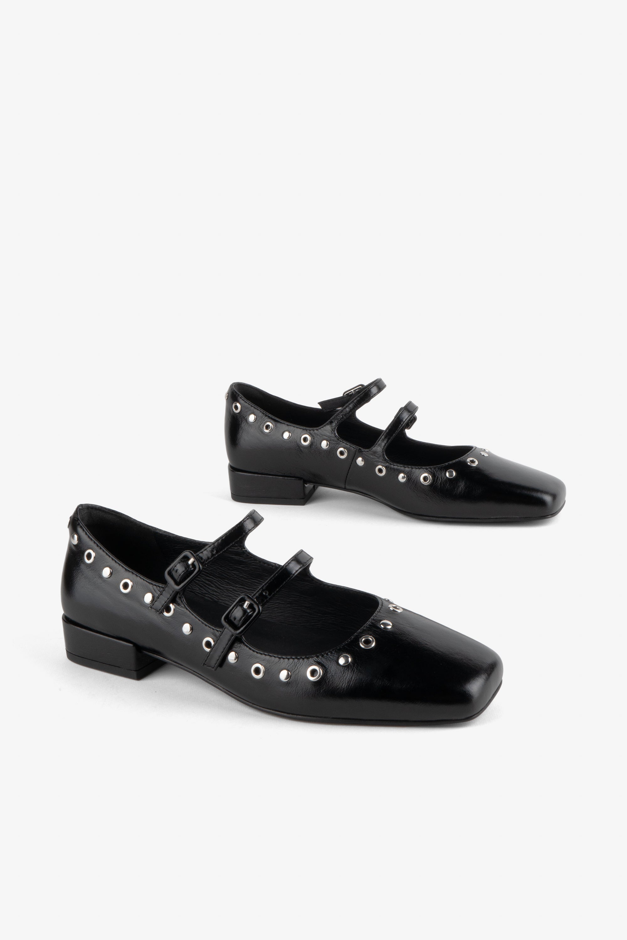 Intentionally Blank - Venezuela Double Strap Mary Jane - Black -