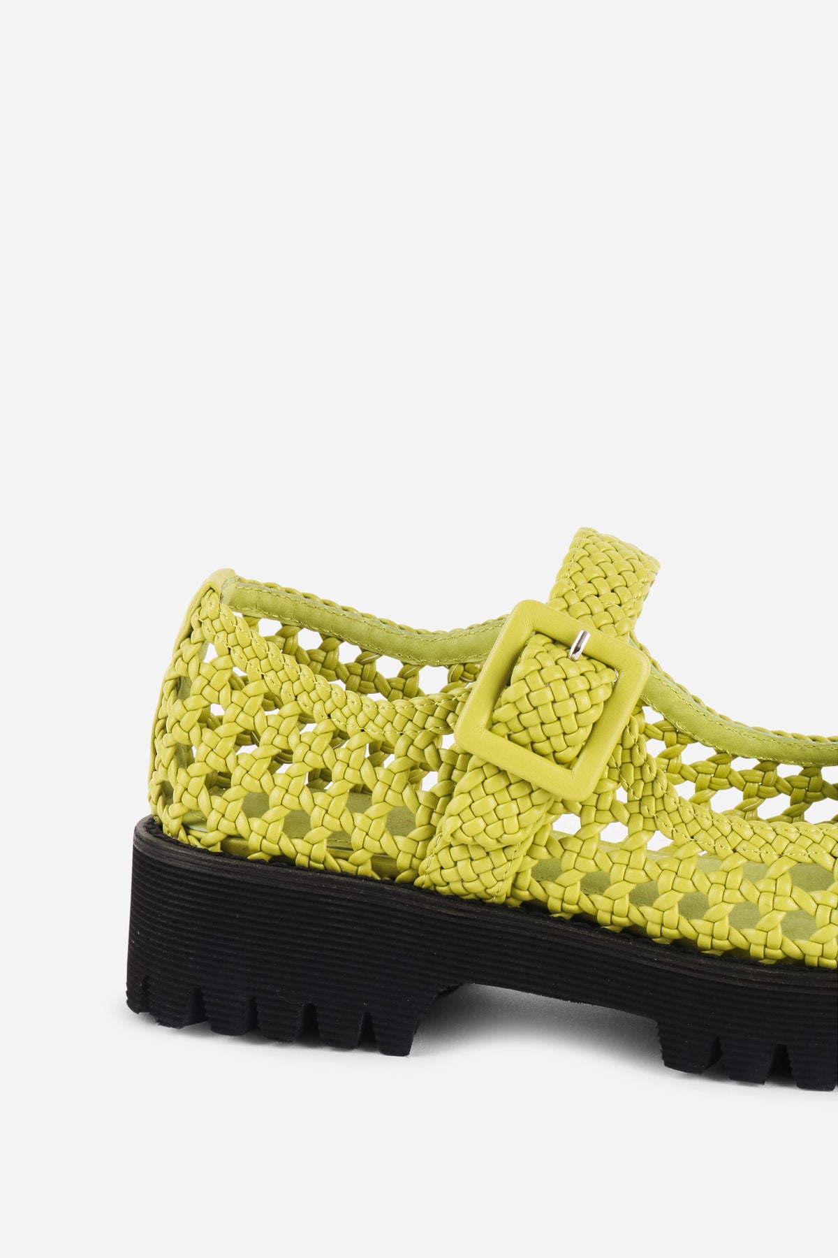 Intentionally Blank - Veronique Woven Mary Jane Flat -