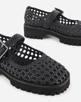 Intentionally Blank - Veronique Woven Mary Jane Flat -