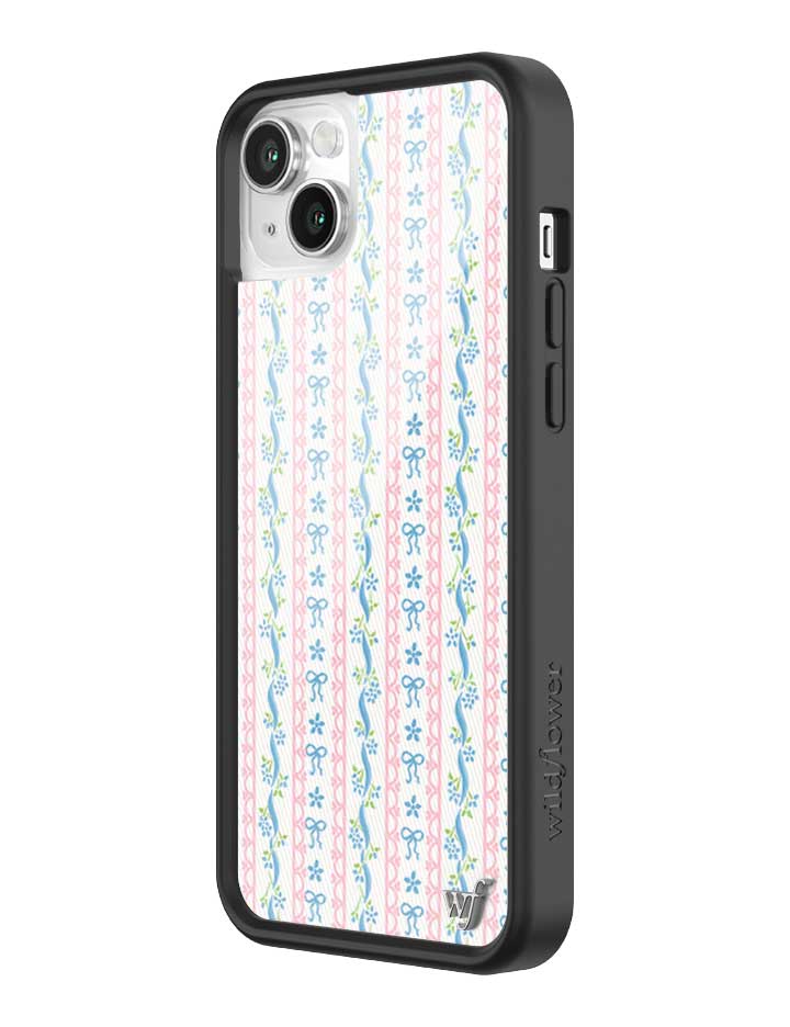 Wildflower iPhone case 14 Plus Dollhouse Pink Cute