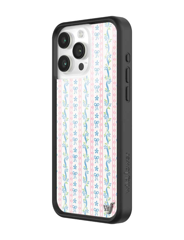 Wildflower iPhone case 15 Pro Max Dollhouse Pink Cute