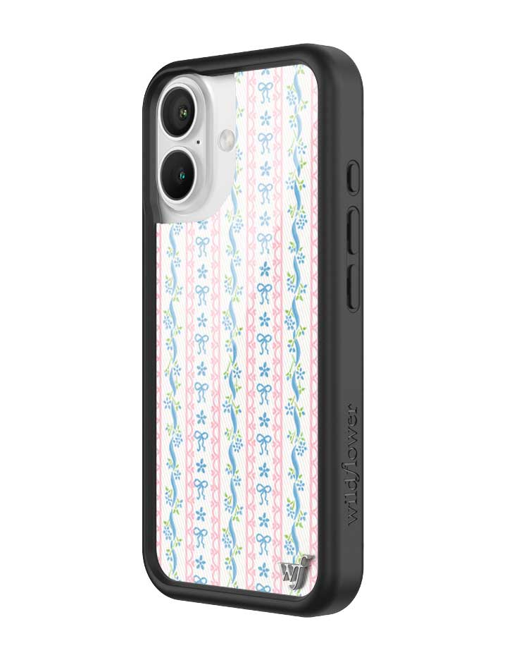 Wildflower iPhone case 16 Dollhouse Pink Cute