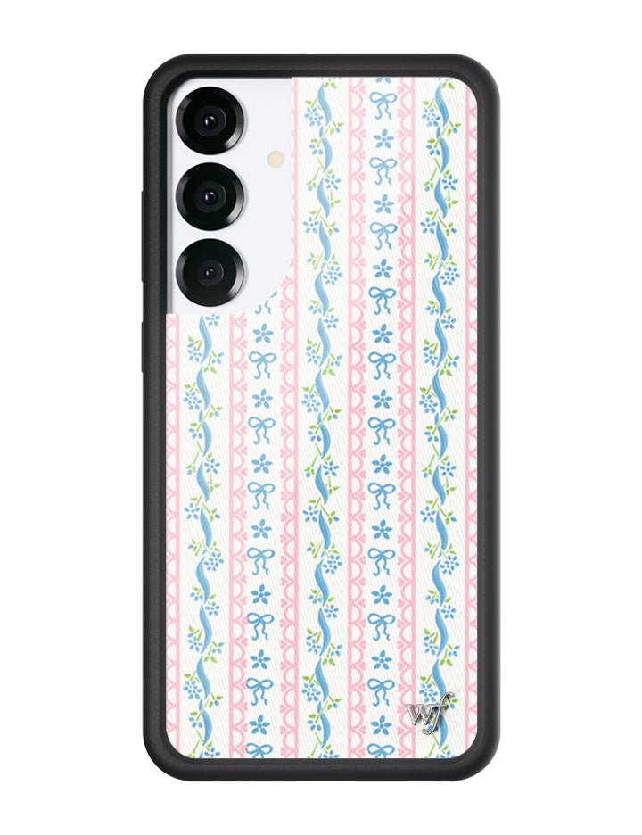 Wildflower Galaxy S25 case Plus Dollhouse Pink Cute