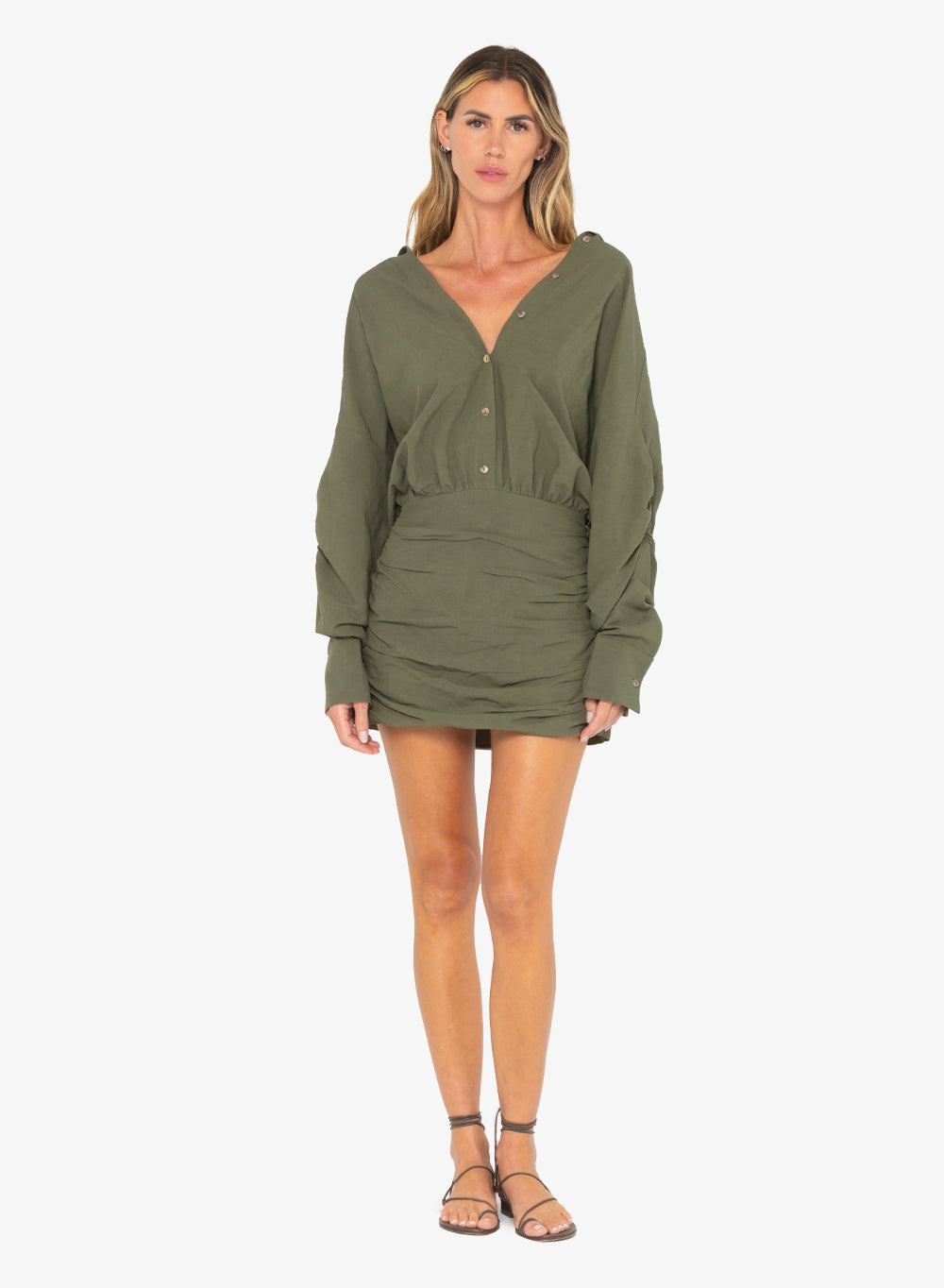 JBQ - Vivie Dress - Olive -