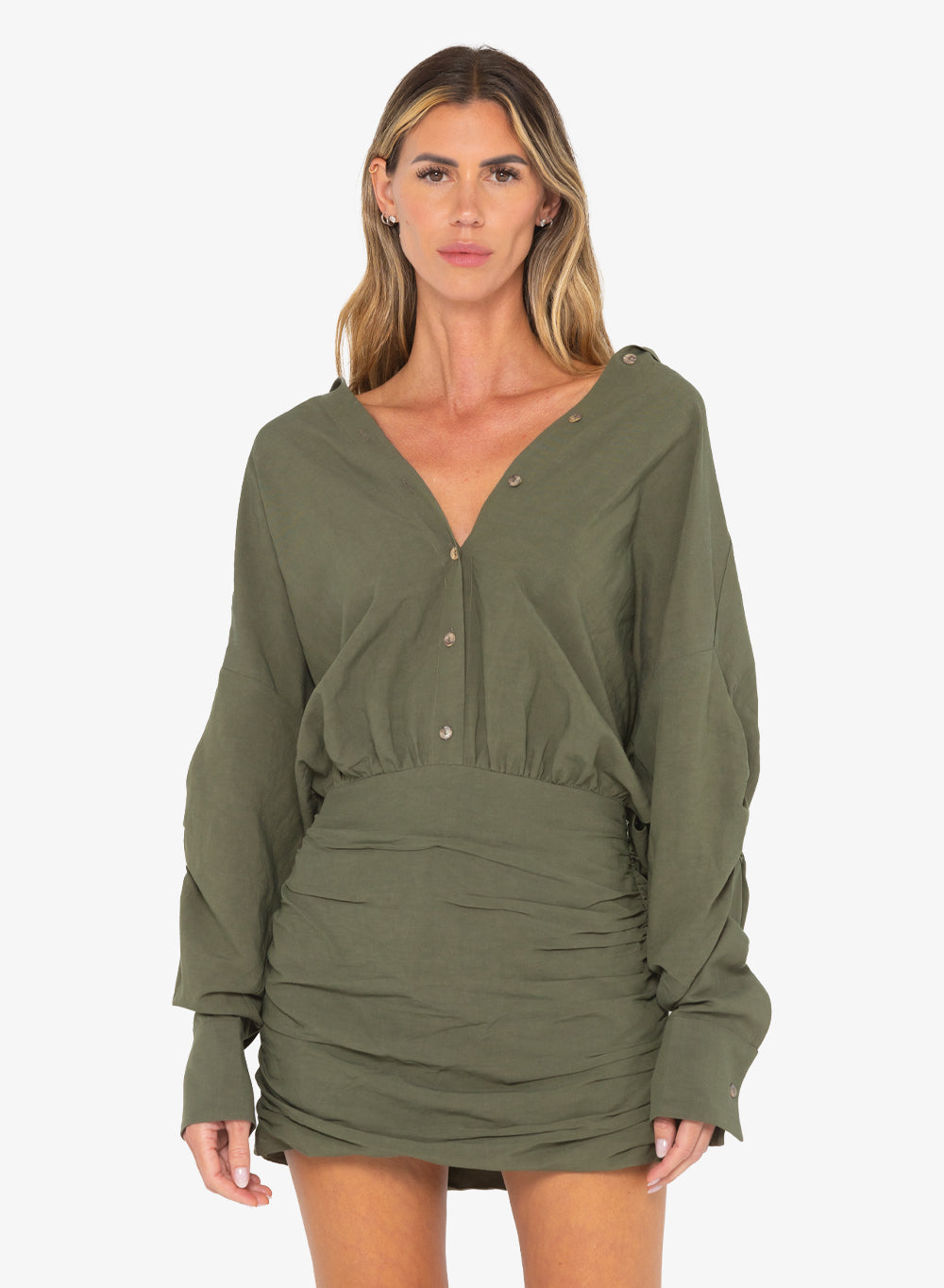 JBQ - Vivie Dress - Olive -