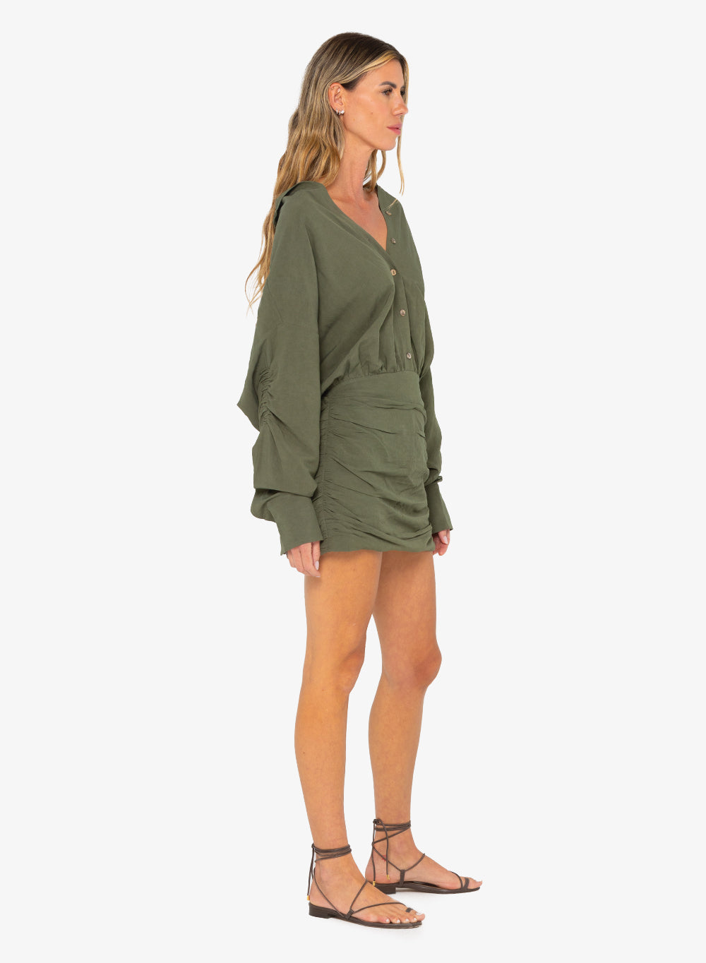 JBQ - Vivie Dress - Olive -