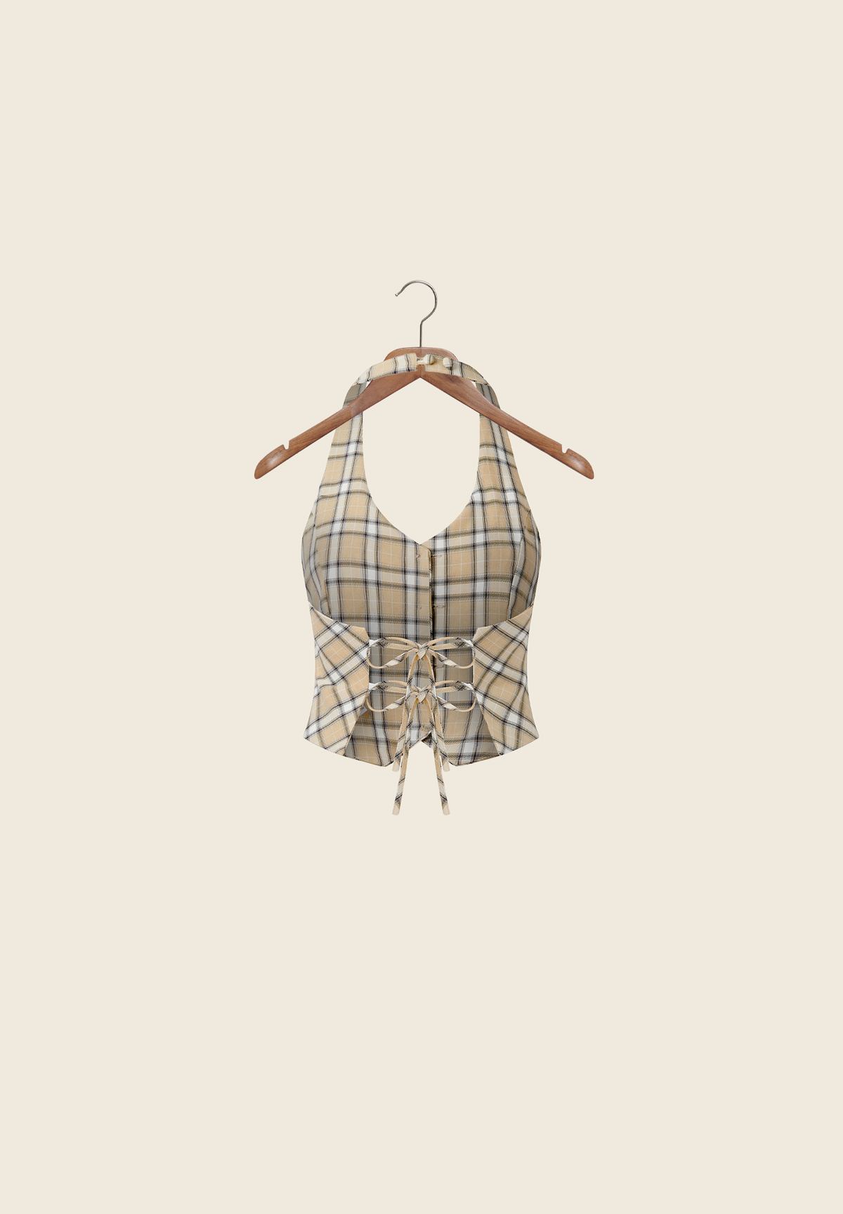 House of Sunny - Sloane Check Waistcoat -