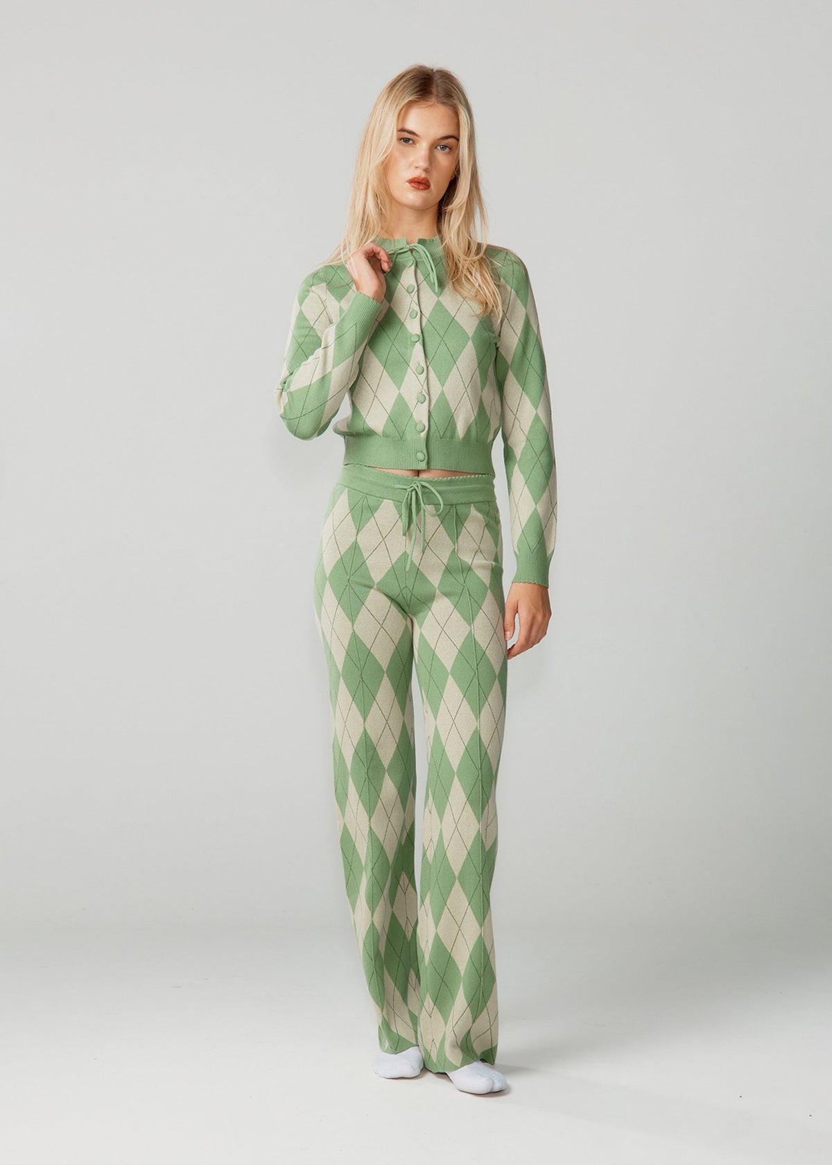 House of Sunny - Argyle Lounge Pant -