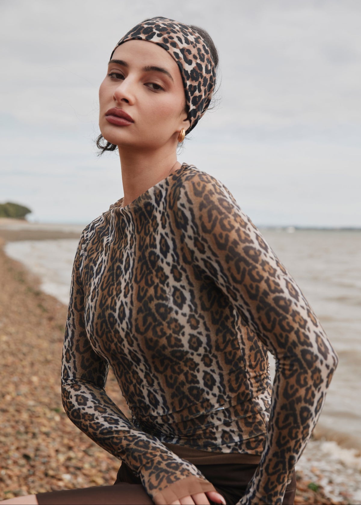 House of Sunny - Leopard Multi Layered Long Sleeve -