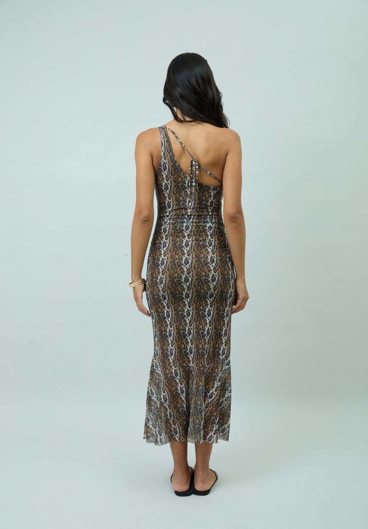 House of Sunny - Leopard Asymmetric Dress -