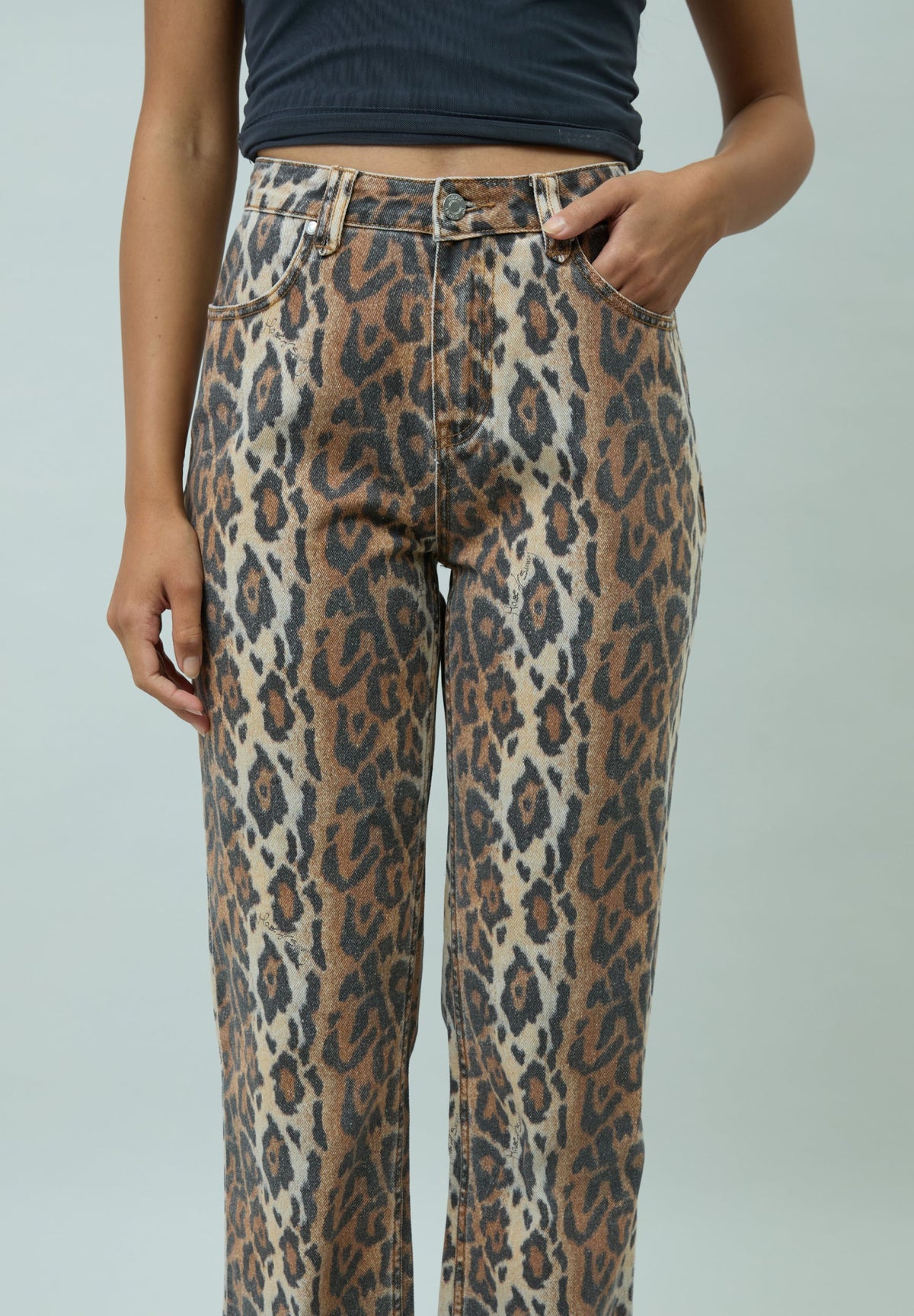 House of Sunny - Leopard Jessie Denim -