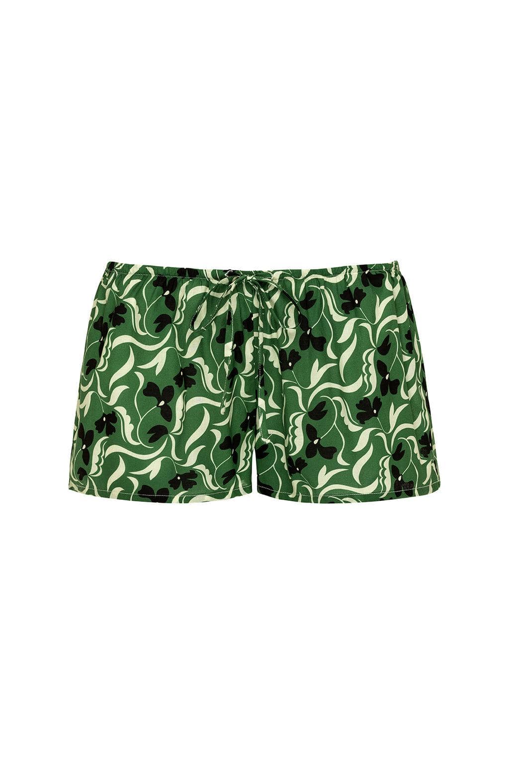 Montce - Veronica Floral Low-Rise Drawstring Short -