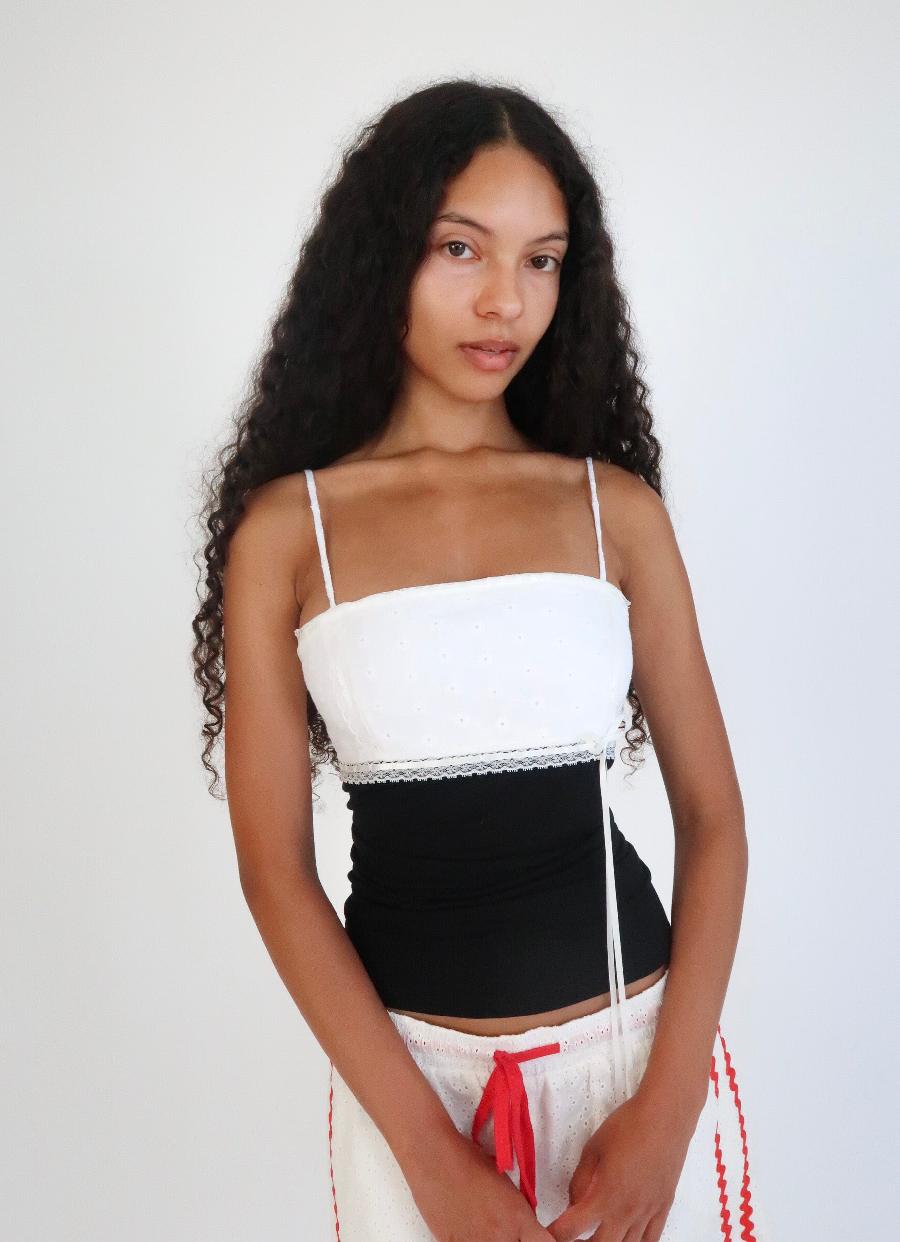 Tyler McGillivary - Victoria Top - Black/White -