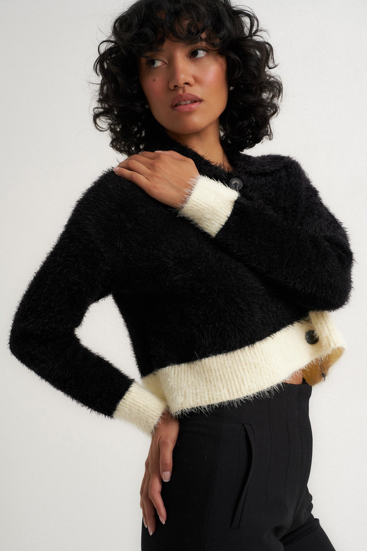 Callahan Knitwear - Walter Cardigan - Black -