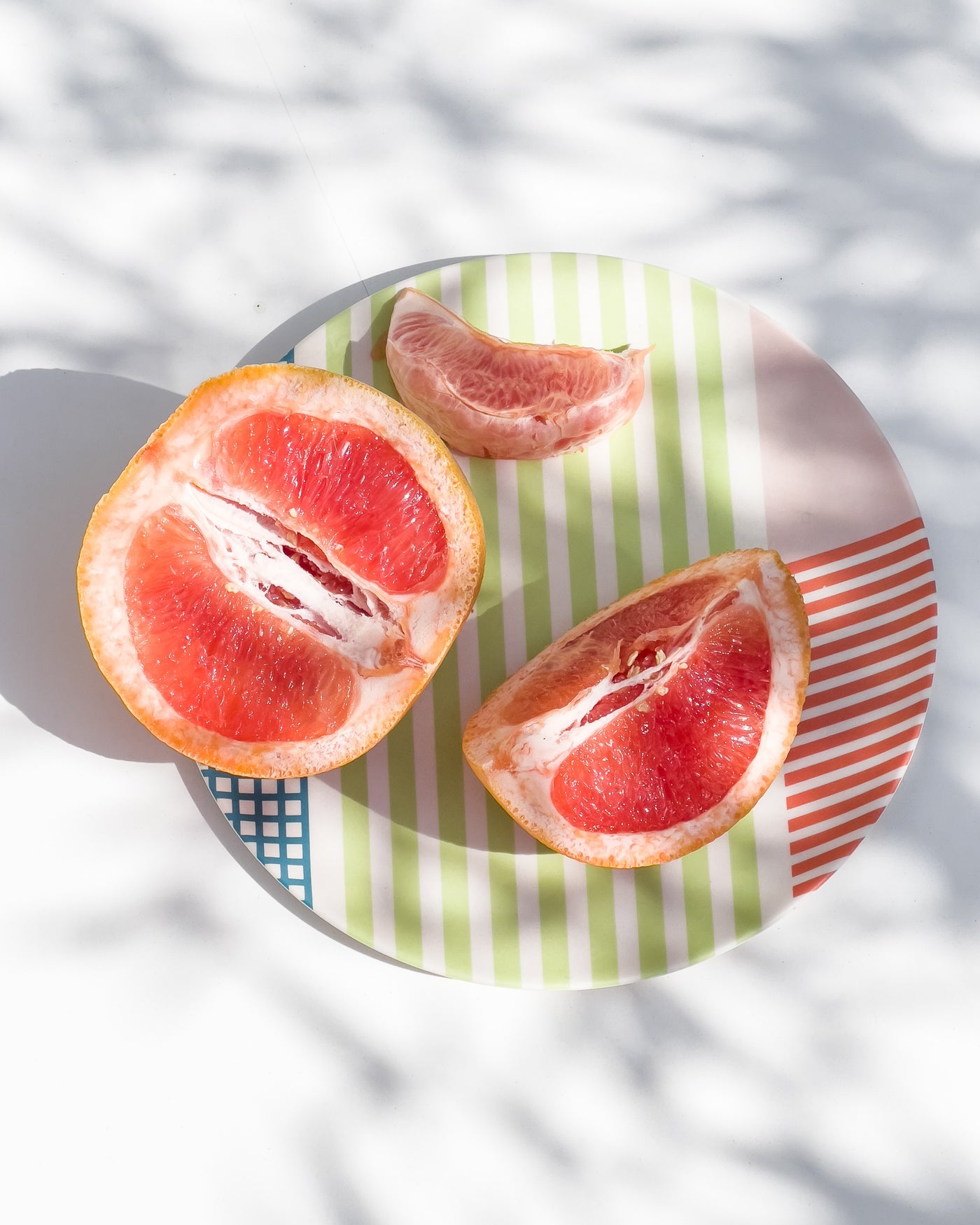 Poketo - Bamboo Salad Plate Set - Angles -