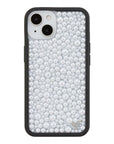 Wildflower iPhone case 13 Pearl White Cute