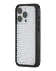 Wildflower iPhone case 15 Pro Pearl White Cute