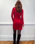 WRAY - Marilis Dress - Tomato -