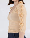 WRAY - Rose Top - Vanilla -